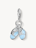 Thomas Sabo Charm-Anhänger blaue Babyschuhe